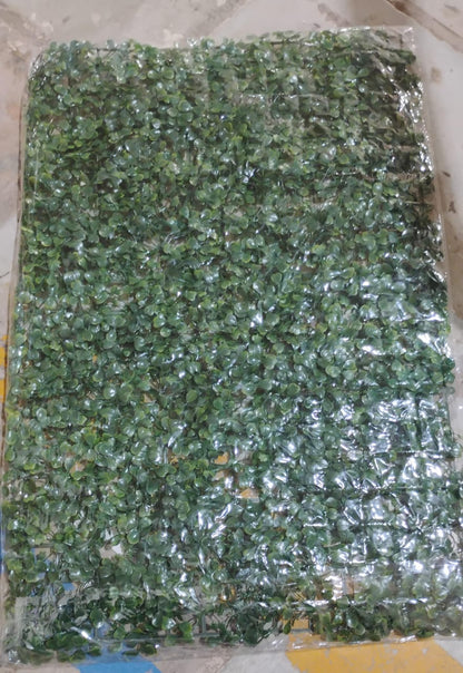 Plastic Wall Artificial Plant Base (60×40 CM / 1 Pc) Your Brand