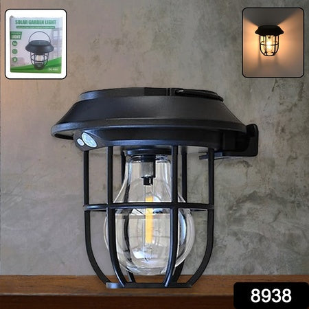 Solar Lantern Wall Lights Fixtures With Motion Sensor (1 Pc) Wukusy