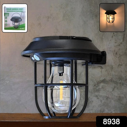 Solar Lantern Wall Lights Fixtures With Motion Sensor (1 Pc) Wukusy