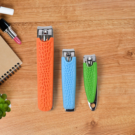 3 In 1 Nail Clipper Set Compact Nail Cutter Big Size And Small Sizes Wukusy