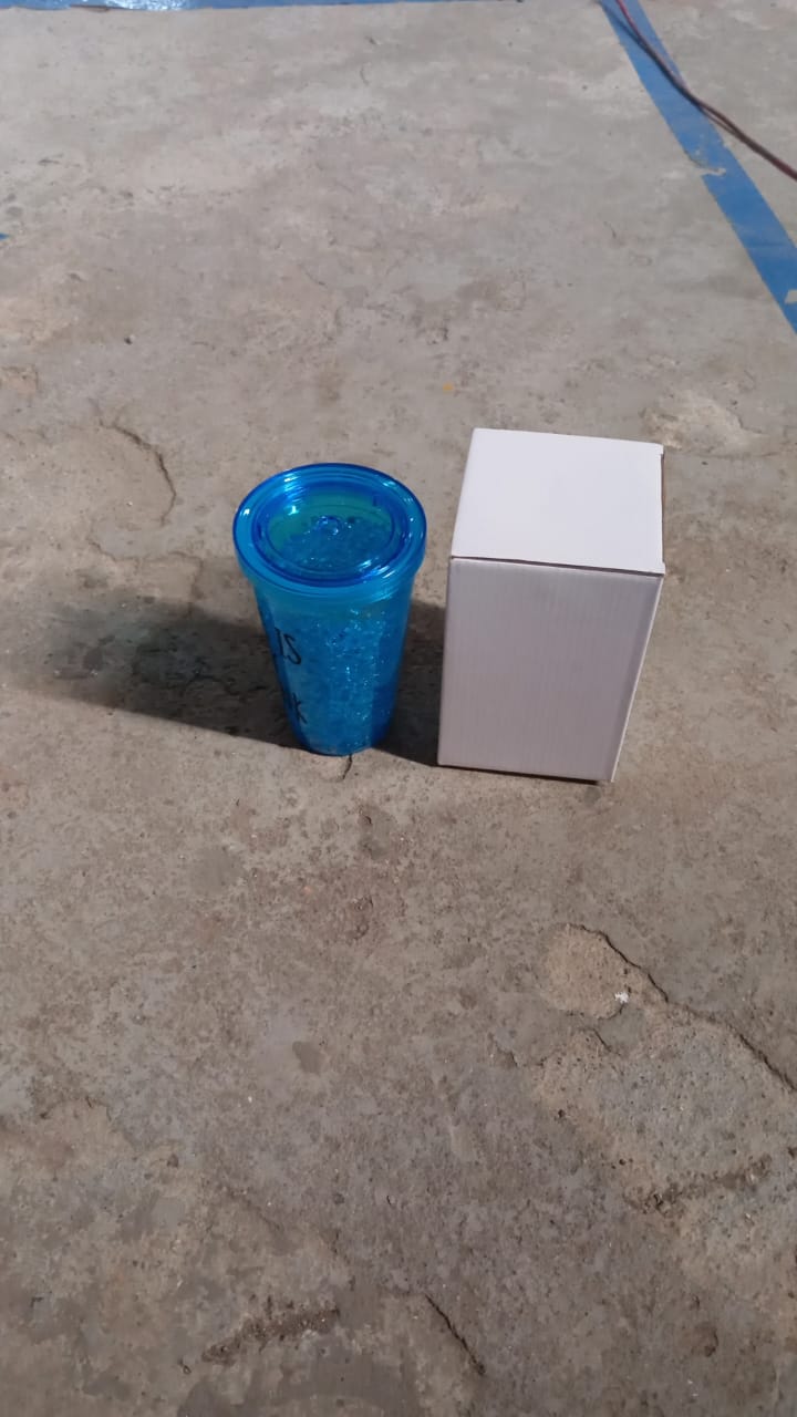 Reusable Tea Coffee Tumbler with Lid Double Wall (1 Pc / Mix Colour / Without Straw) Your Brand