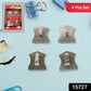 Self-Adhesive Stainless Hooks – Waterproof for Robes, Coats & Towels