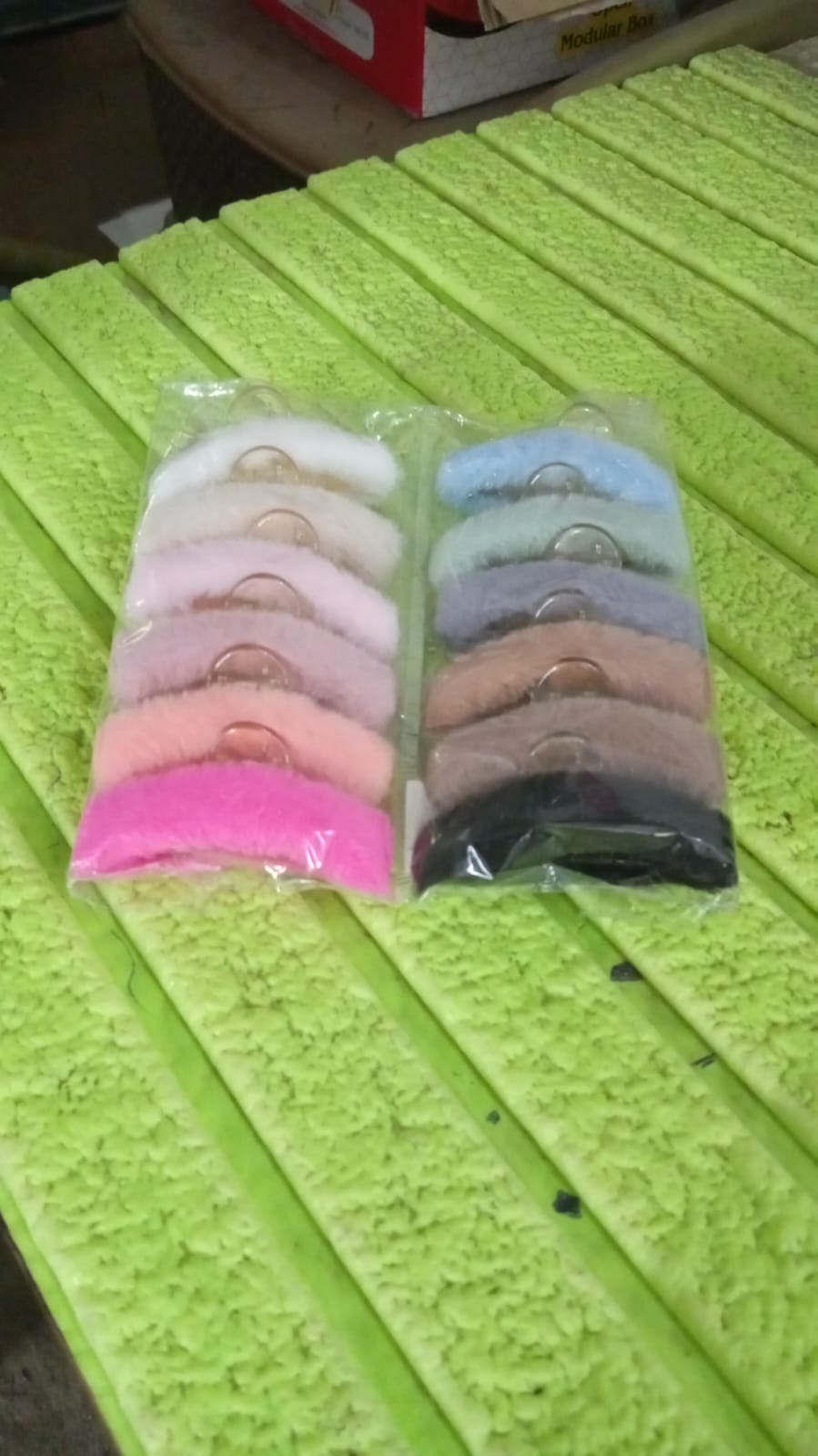 Large Plush Hair Claw Clips Fur Hair butterfly (1 Pc / Mix Design) Your Brand