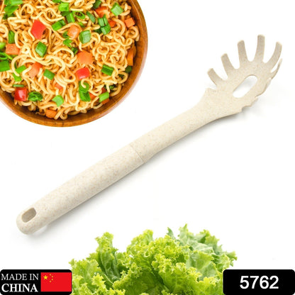 Plastic Kitchen Accessories Whisk , Pasta Spoon & Soup Spoon Heat Resistant  Non Stick Spoons Kitchen Cookware Items  (1 Pc ) Your Brand