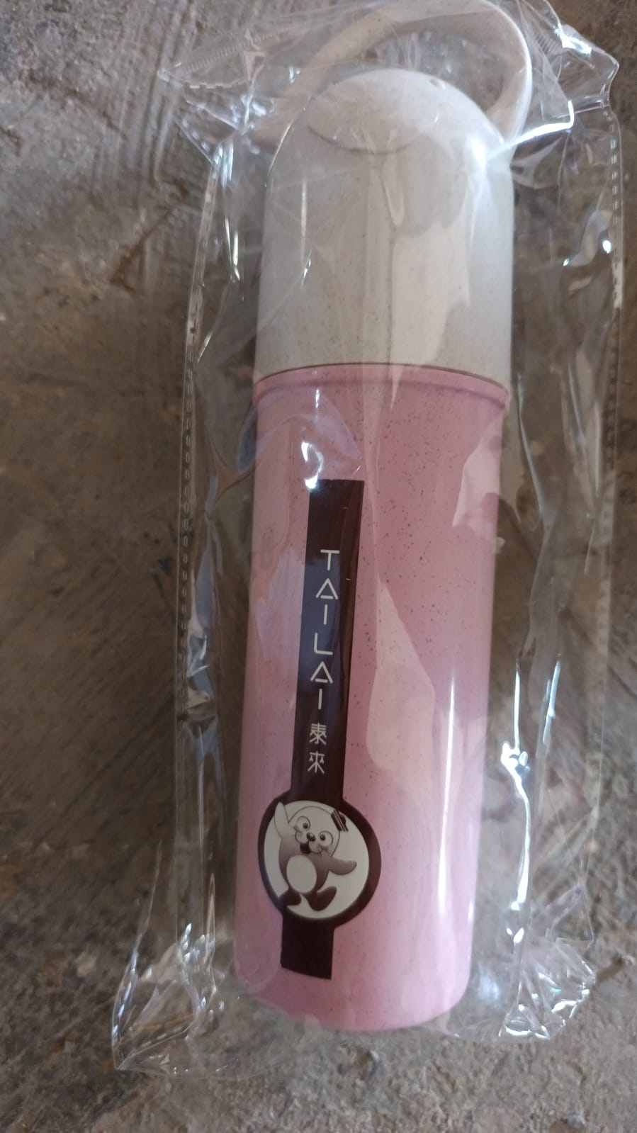 Travel Coffee Cup Portable Water Bottle Wheat Straw Coffee Tea Mug Coffee Mug with Lids & Handle for Coffee Tea Portable for School (300 ML Approx) Your Brand