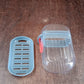 Multipurpose Soap Box Holder with Transparent Dust-Proof Lid ,Sabudani (1 Pc)