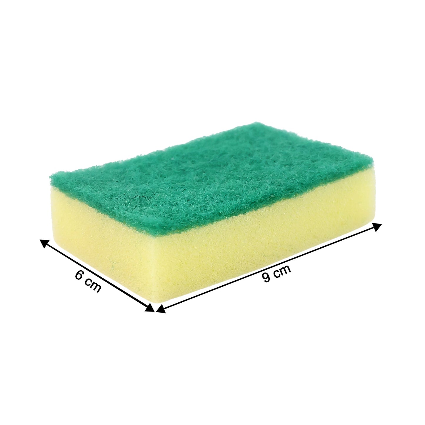 2-in-1 Multi-Purpose Scrub Sponge – Wear Resistant Dish & Furniture Cleaner (1 Pc)