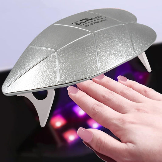 12914 Mini Nail Lamp 6w 6 Led Uv Nail Dryer With Usb Cable For Gel Nail Polish Nail Art Tools For Starters Home Diy Professionals Salon Manicure (1 Pc) Wukusy