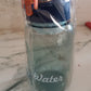 Blue Plastic Leak-Proof Flip Cap & Safty Lock Water Bottle (600ml Approx / 1 Pc)