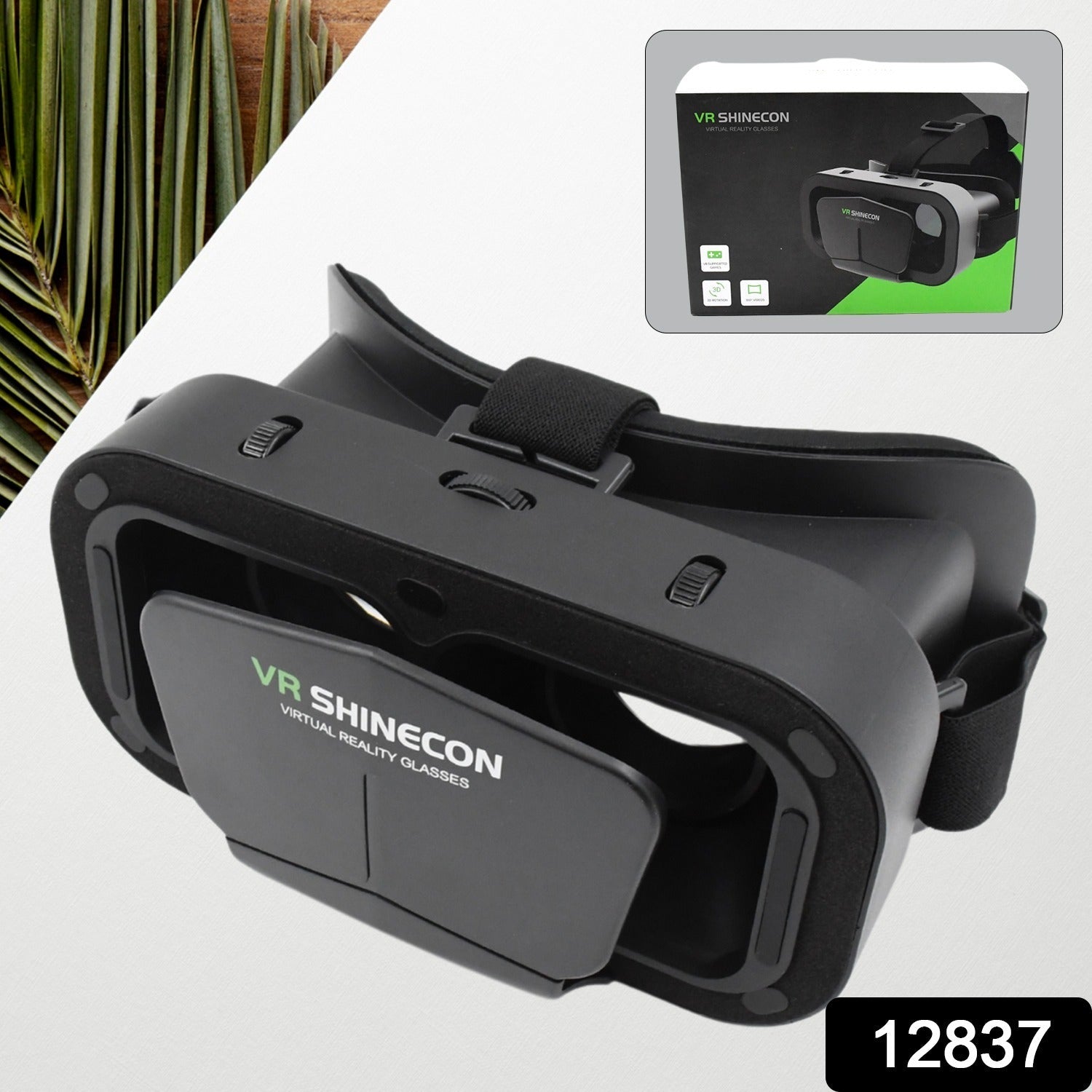 3d VR Headset Compatible with iPhone & Android Virtual Reality VR Goggles For 3D VR Movies Video Games (1 Pc) Your Brand