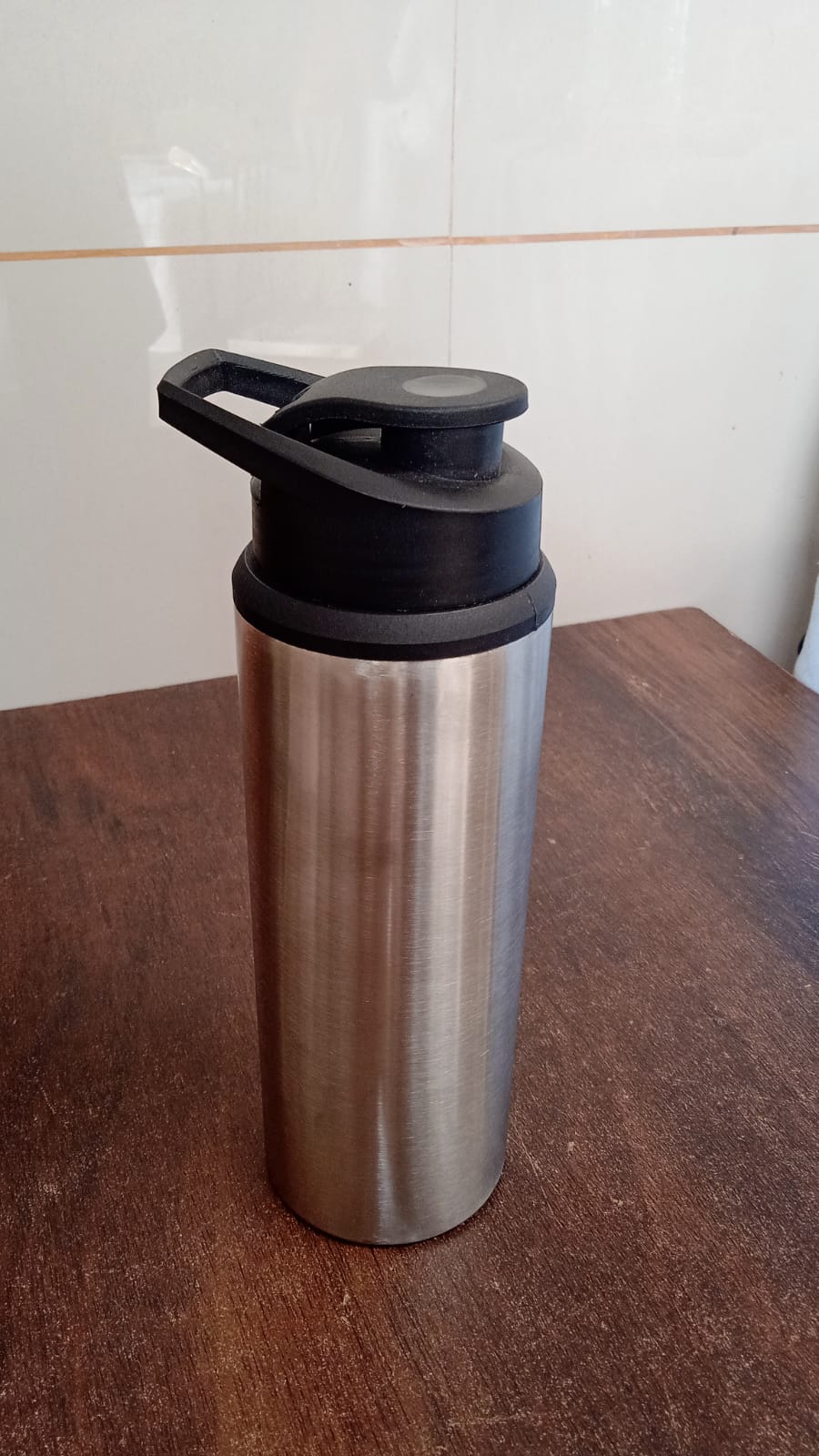 Steel Water Bottle | Sipper Bottle | Fridge Water Bottle Set of 1 (600 ML Approx) Your Brand