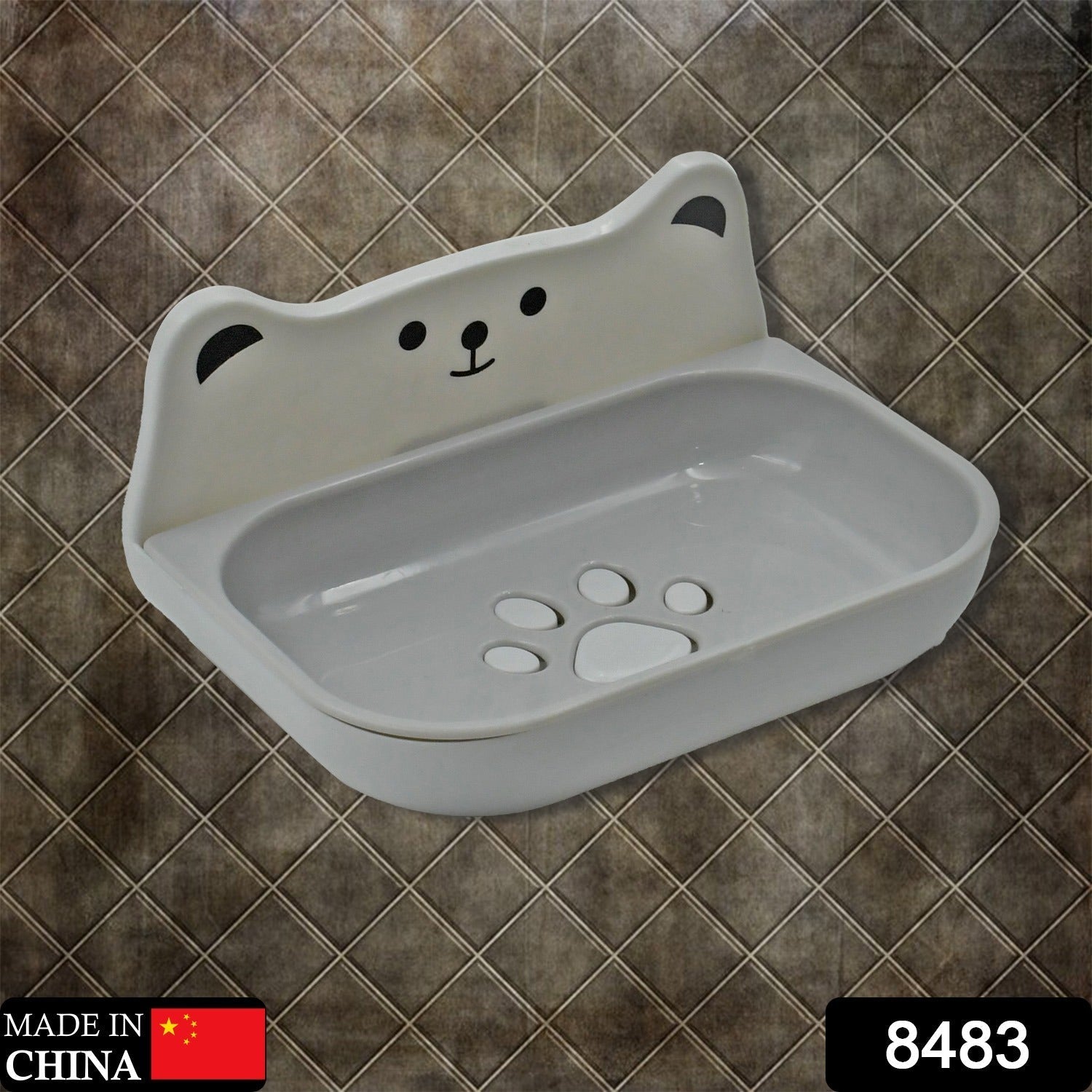 Soap Dish with Drain Soap Holder, Soap Saver Easy Cleaning, Soap Tray for Shower Bathroom Kitchen (1 Pc) Your Brand