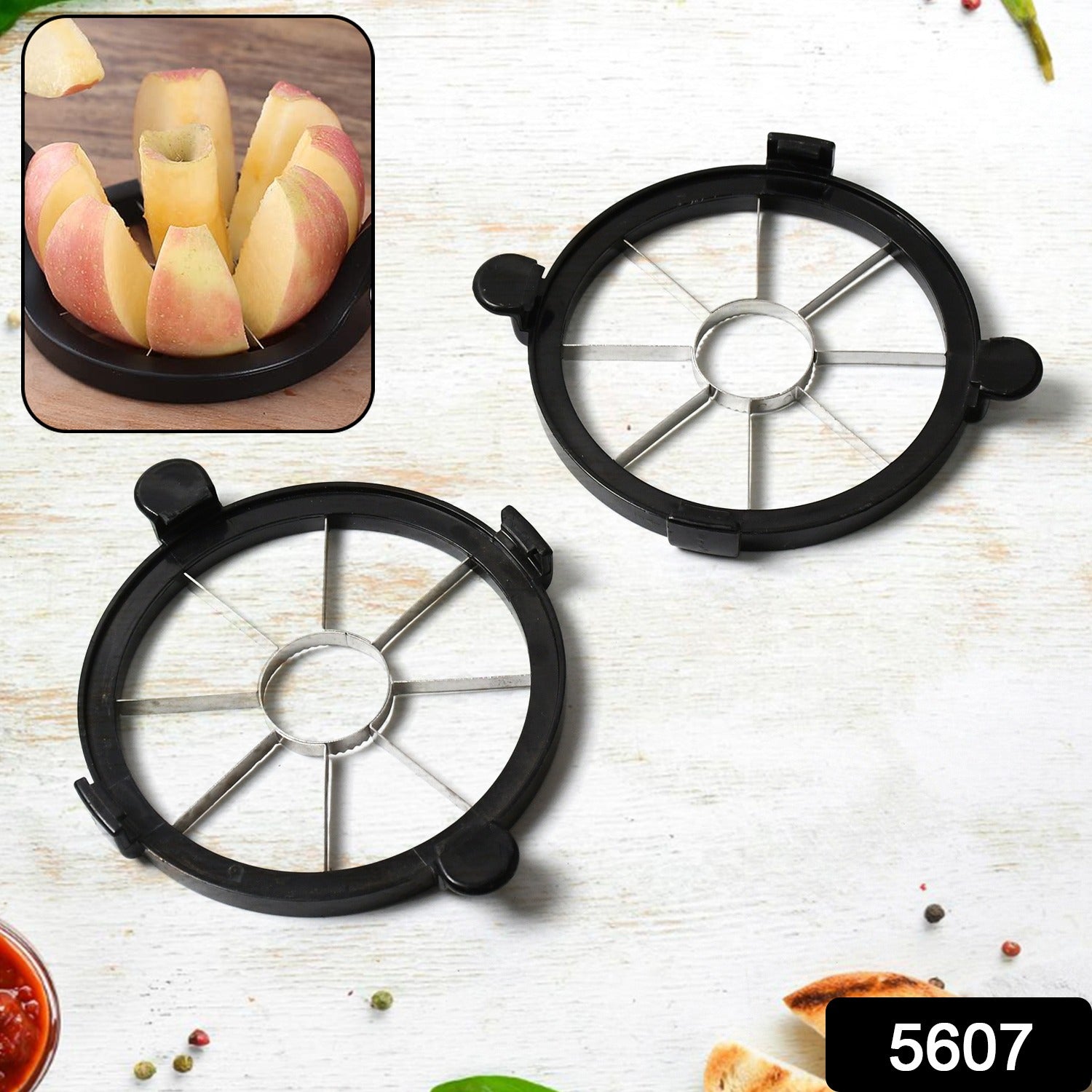 Stainless Steel 8 Blades Apple Slicer Corer Fruit Cutter and Divider Fruit Tool Your Brand