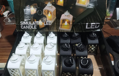 Smokeless Led Light Lantern Lamp (24 Pcs Set) Your Brand