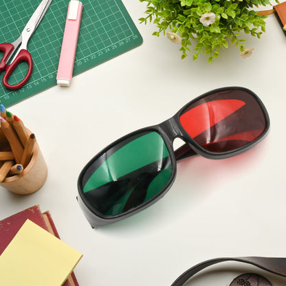 8774 Uv Protected Round Sunglasses 3d Classic Sunglasses For Men  Women Lightweight Both Outdoor And Indoor Use (1 Pc ) Wukusy