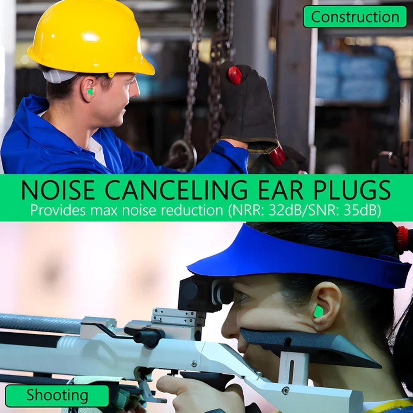 Noise Blocking Ear Plugs