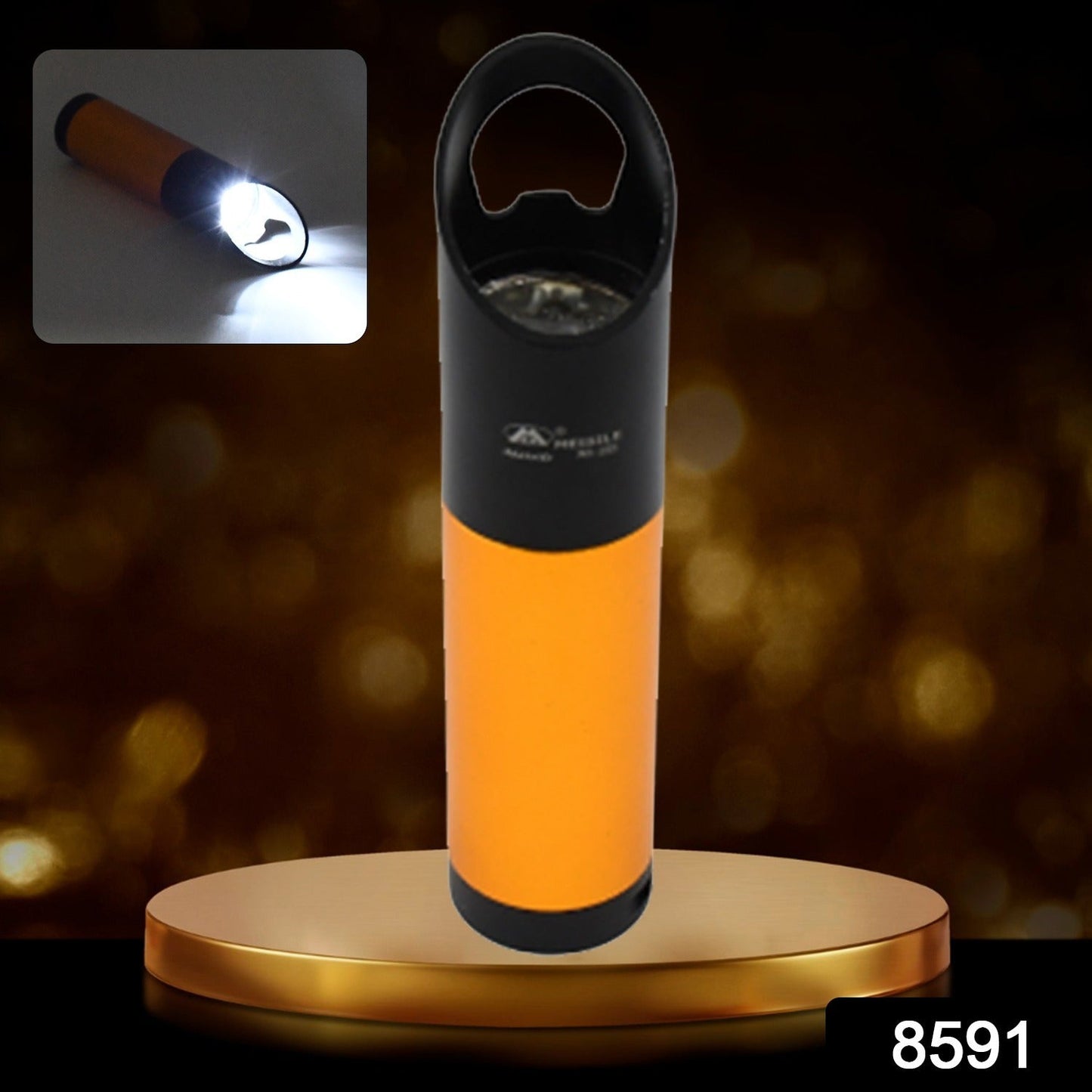 Portable Mini Torch / Flashlight 9 LED Powerful High Lumens Pen Light, Easy To Carry, Portable Pocket Compact Torch for Emergency 3 Battery operated (Battery not included / 1 pc) Your Brand