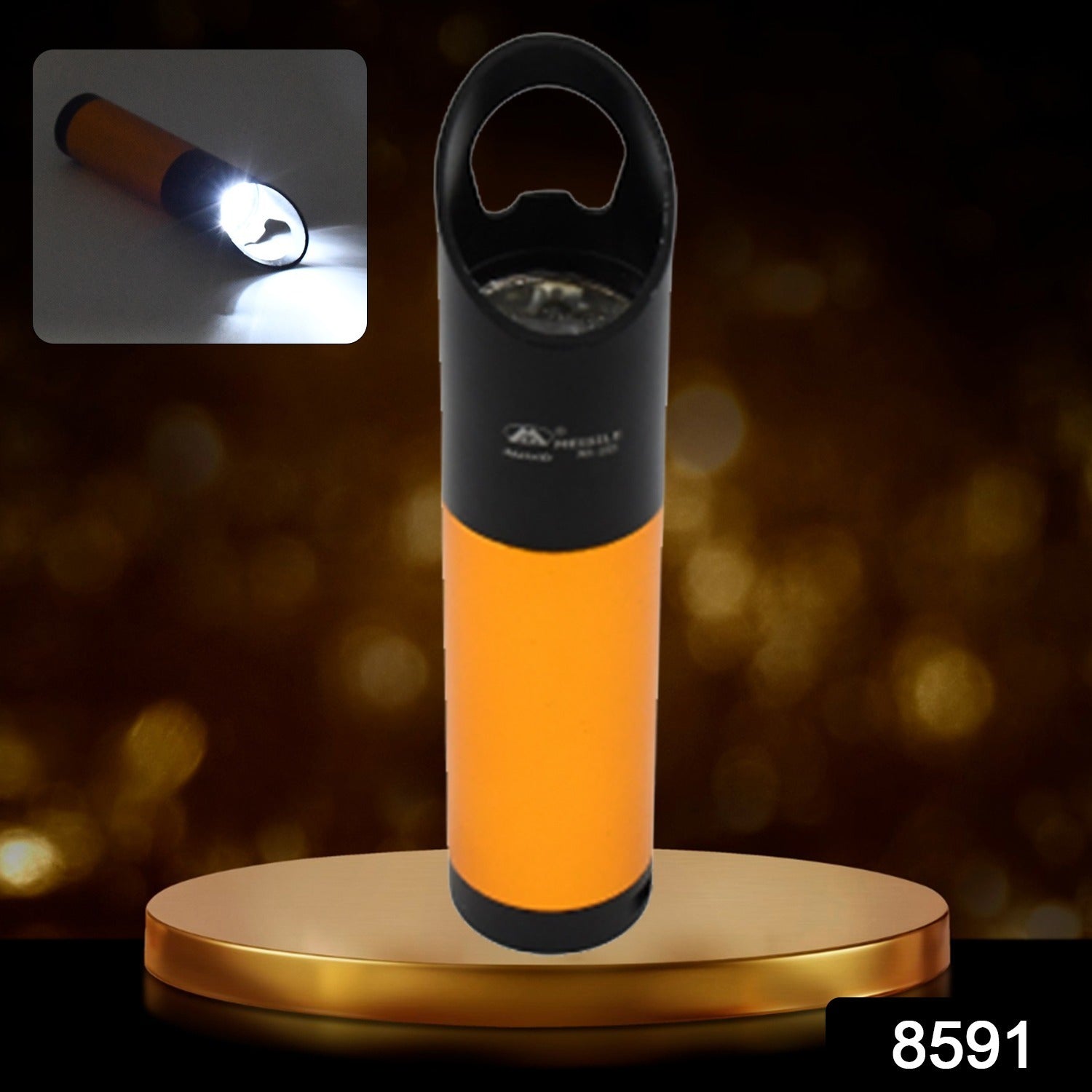 Portable Mini Torch / Flashlight 9 LED Powerful High Lumens Pen Light, Easy To Carry, Portable Pocket Compact Torch for Emergency 3 Battery operated (Battery not included / 1 pc) Your Brand