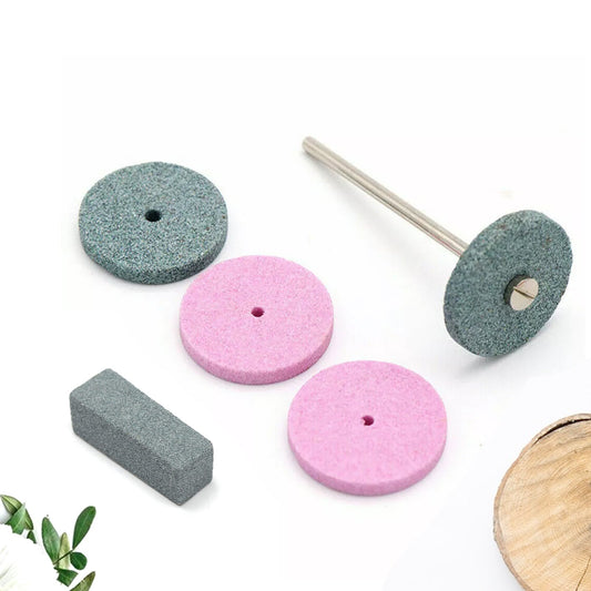 Mini Abrasive Wheel Quickly Change Stone Mounted Grinding Wheel (6 Pcs Set) Wukusy