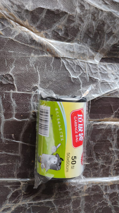 Bio-degradable Eco Friendly Garbage / Trash Bags Rolls (50x60 Cm / 1 Pc)