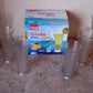 High Quality Faluda, ice cream, Juicer and Water Glasses Set of 6 Transparent, Drinking Water Glasses Stylish Glasses for Faluda, Water, Juice, Glass Set of 6 Pcs (Plastic 300 ML Approx)