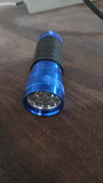 Portable Mini Torch, Super-Bright Mini 14 LED Bulb Pocket Torches - Torch Flashlight for Camping, Hiking, DIY, Travelling, Outdoors and More 3 Battery operated (Battery not included / 1 pc) Your Brand