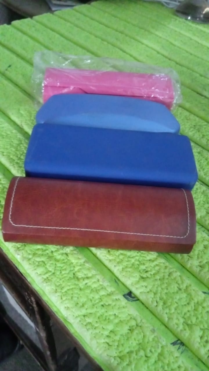 Glasses Case Eyeglasses Holder Storage Box (1 Pc / Mix color & Design) Your Brand