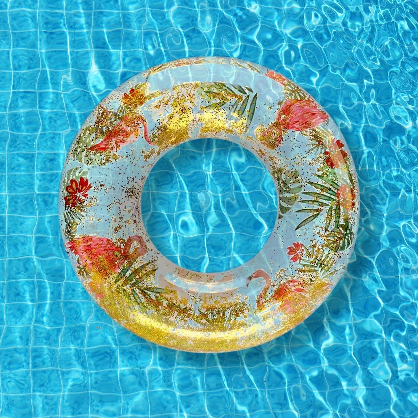 Swim Ring, For children, Conveniently Portable, Feathers, Swimming Ring, For Water Play, For Beaches, Swimming, Summer Vacation, Outdoor Swimming Beach children Pool Water Fun Toys (1 Pc) Your Brand