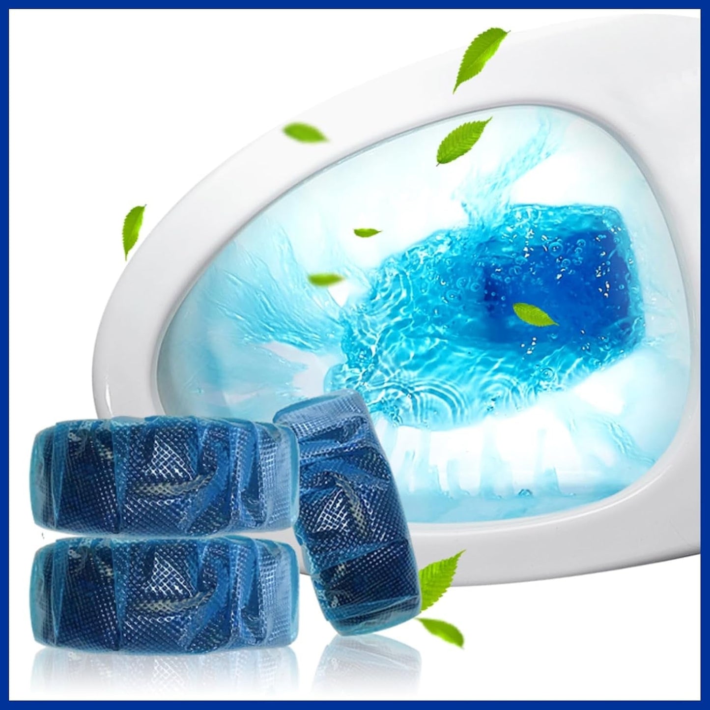 Toilet Cleaner Flush Tab Ocean Blue 100 Gram