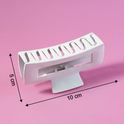 Large Stylish Plastic Hair Clip (1 Pc)