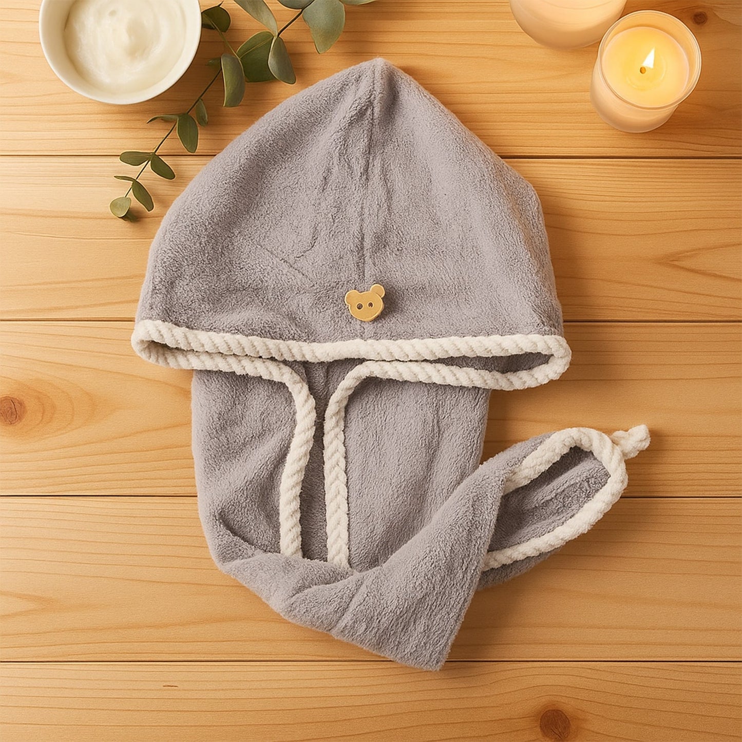 Hair Drying Magic Hair Cap Towel Wrap for Women (1 Pc / Mix Design)