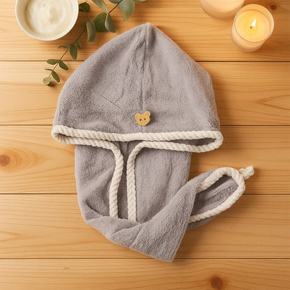 Hair Drying Magic Hair Cap Towel Wrap for Women (1 Pc / Mix Design)