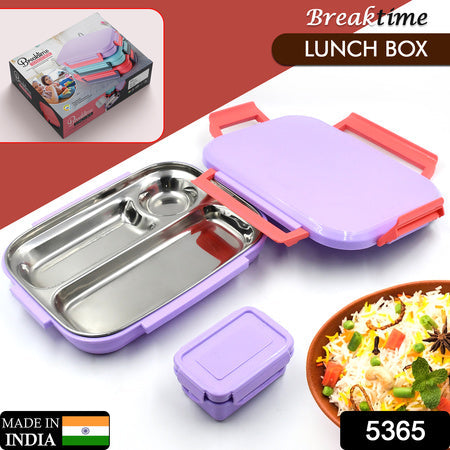 5365 Lunch Box Plastic With Steel Plate Small Lunch Box High Quality Box For Kids School Customized Plastic Lunch Box For Girls  Boy Wukusy