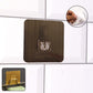 Self-Adhesive Heavy-Duty Plastic Wall Hook – 1 Pc (8x8 cm)