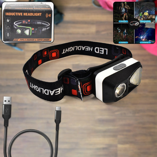 Ultra Bright Head-mounted Flashlight Wukusy