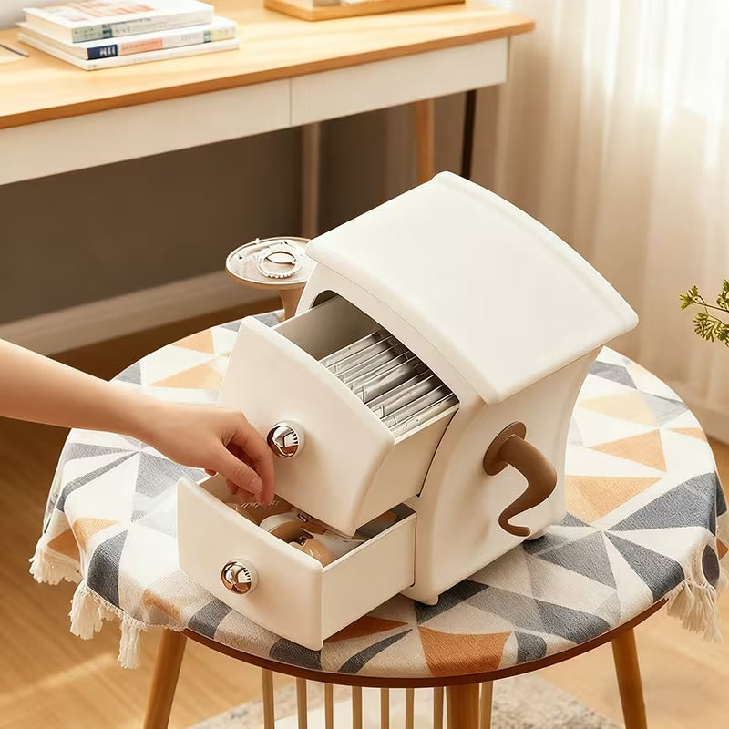 Cute Mini Cabinet Drawer Organizer for Desk and Table
