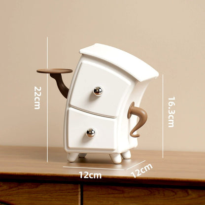 Cute Mini Cabinet Drawer Organizer for Desk and Table