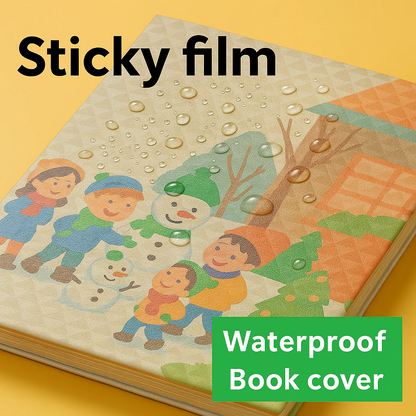 Self Adhesive Transparent Book cover (Pack of 30) shopbyte