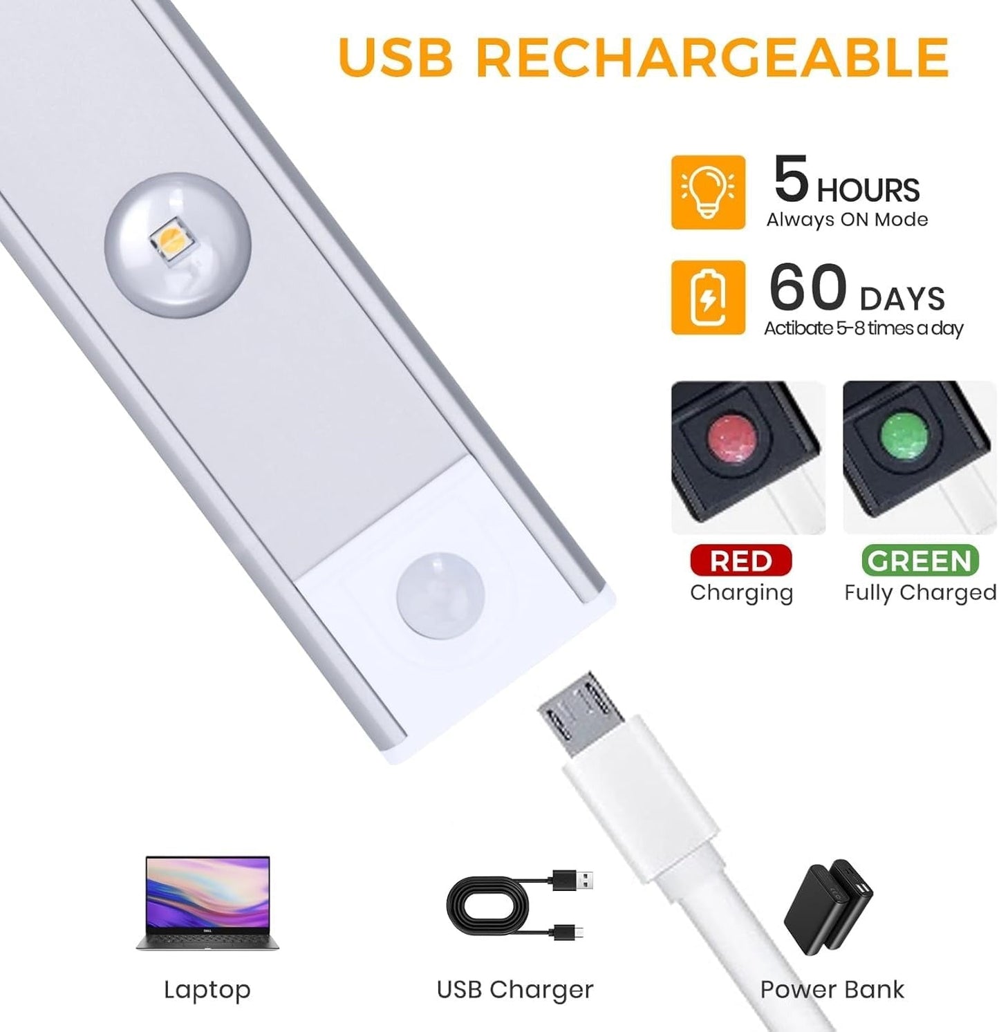 LED Motion Sensor Cabinet Light shopbyte