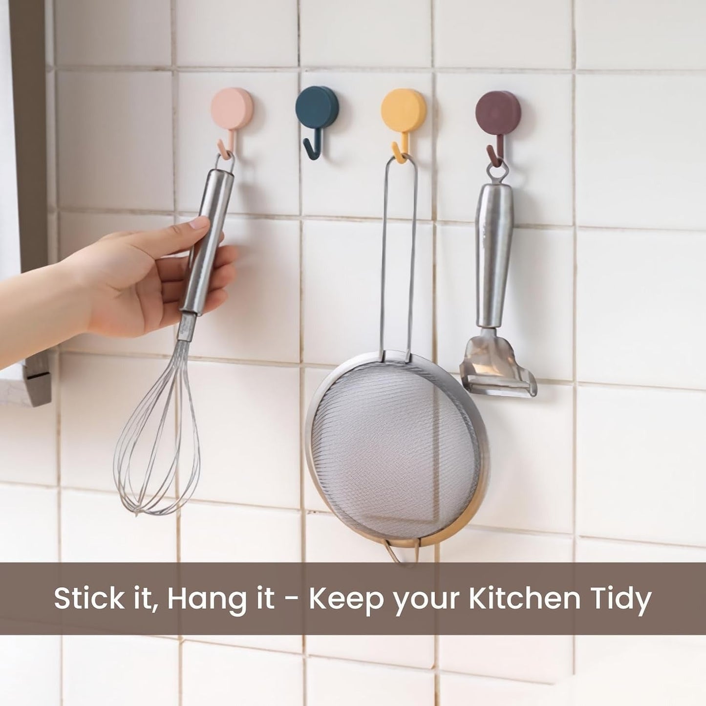 Cute Self Adhesive Wall Hooks