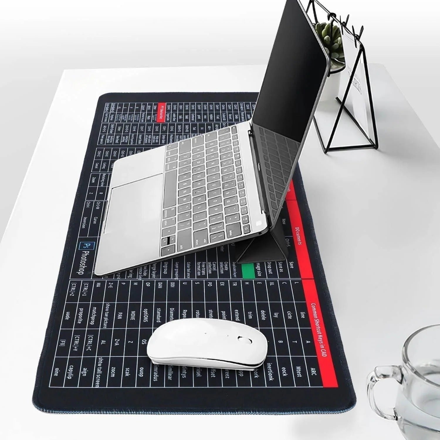 Anti slip keyborad pad with shortcut key patterns shopbyte