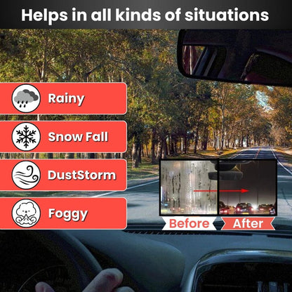 Instant Clear Car Glass Cleaner + Free wiper detergent Shopbyte