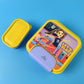 Kids Lunch Box Set with Small Inner Container, Spoon & Fork (1 Pc)