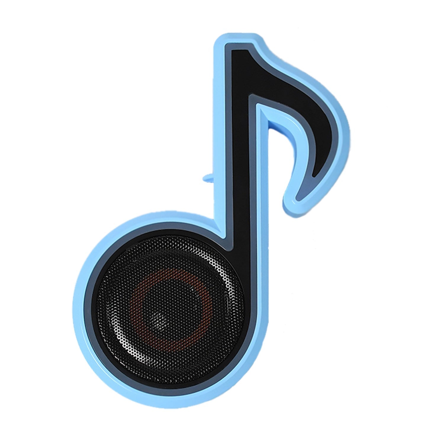 Mini Portable Music Note Shape Speaker Subwoofer Colorful Musical Note LED Lighting Sound For Creatives Gift Computer Phone Sound Equipment Bluetooth speaker (Media Player) Your Brand