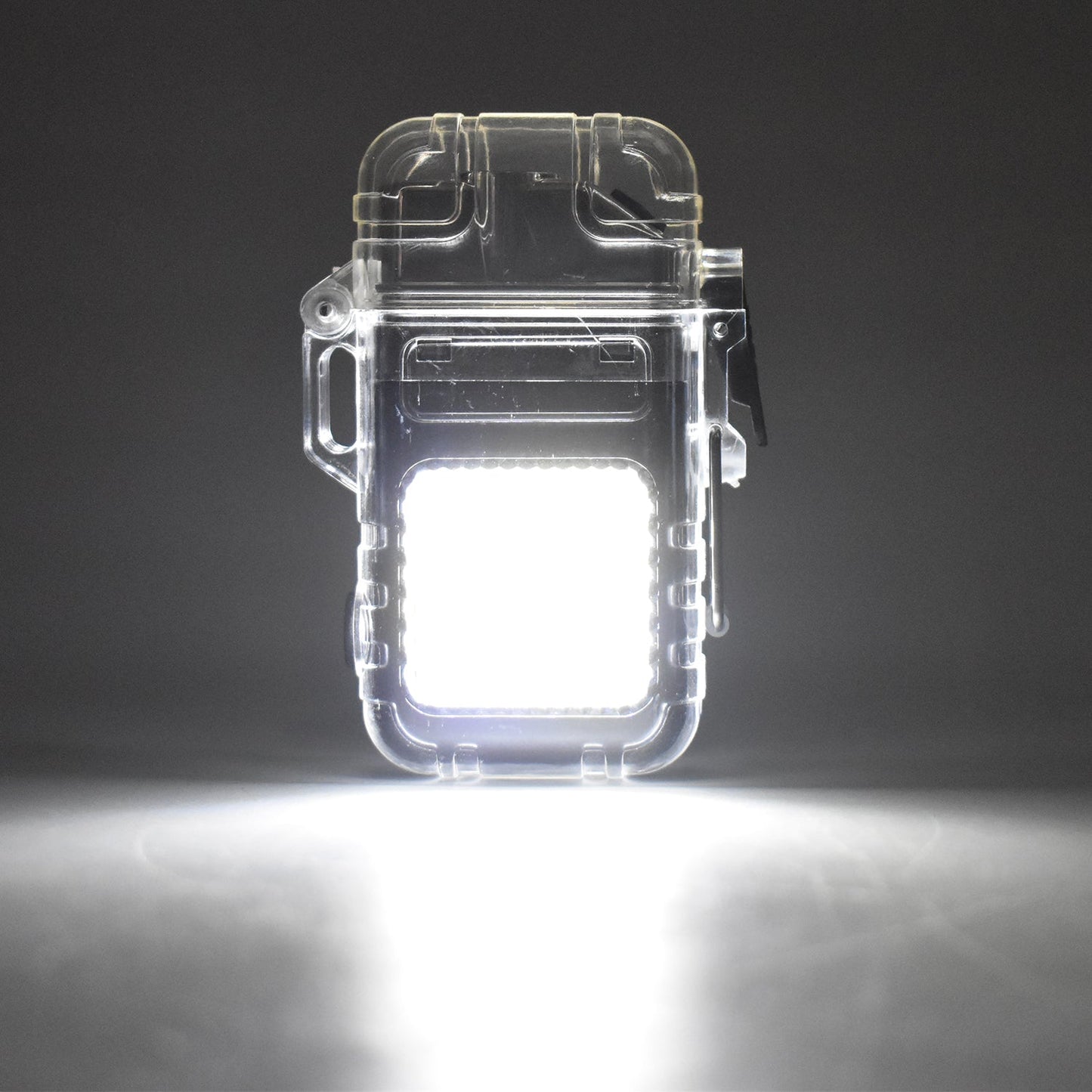 Usb Rechargeable Electric Lighter  3 Modes Cob Flashlight (1 Pc) Wukusy
