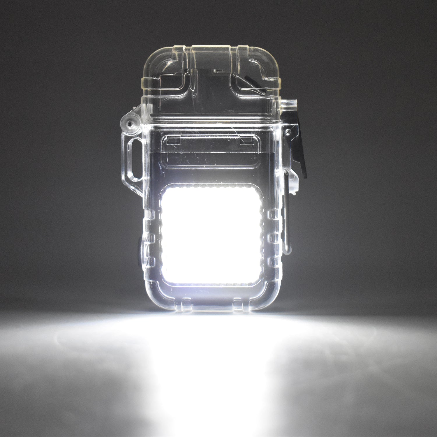 Usb Rechargeable Electric Lighter  3 Modes Cob Flashlight (1 Pc) Wukusy