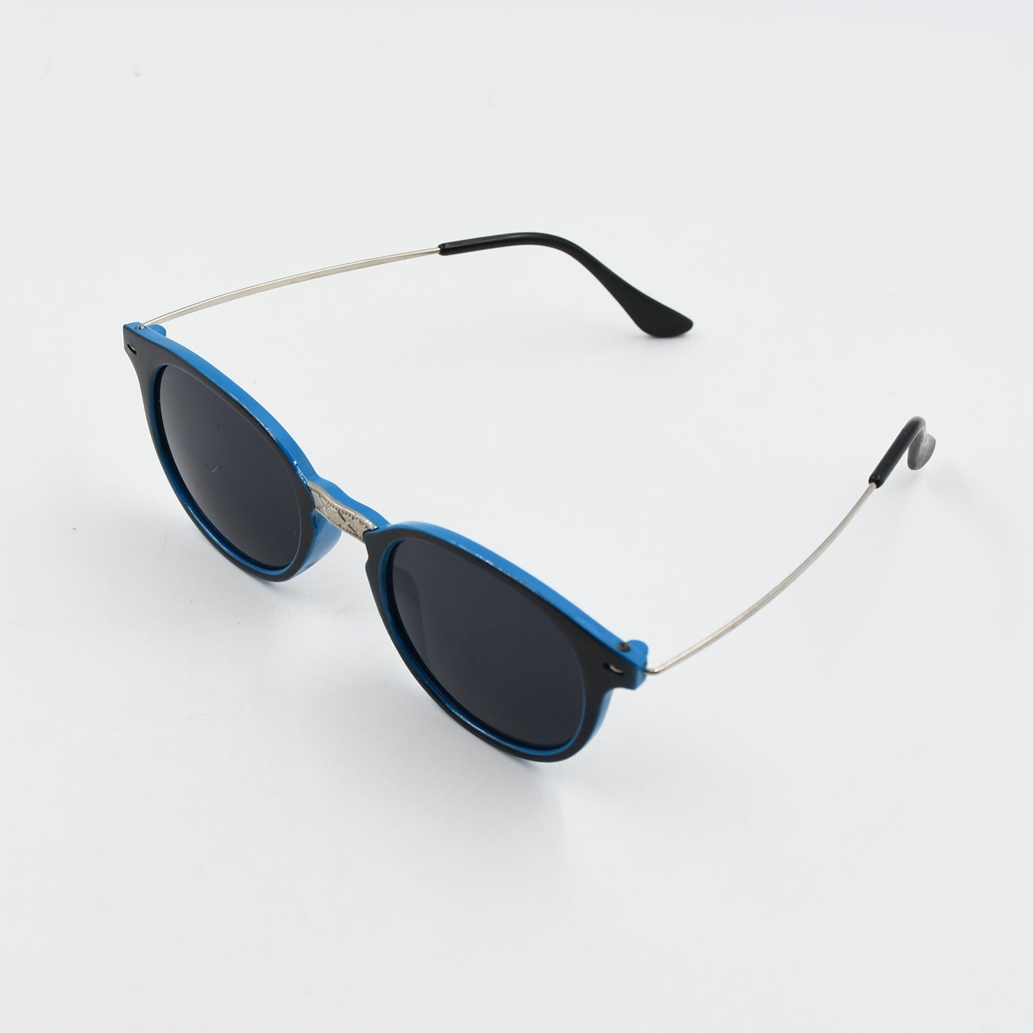 7756 Uv Protected Round Sunglasses Classic Sunglasses For Men  Women Lightweight Wukusy