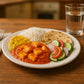 Plastic Round Dinner / Serving Plate – 23 cm (1 Pc)