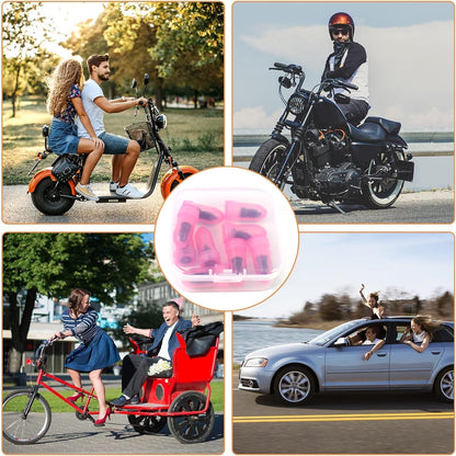 Tire Repair Rubber Nail Car Tire Repair Nails Tire Repair Pink (10 Pcs Set) Wukusy