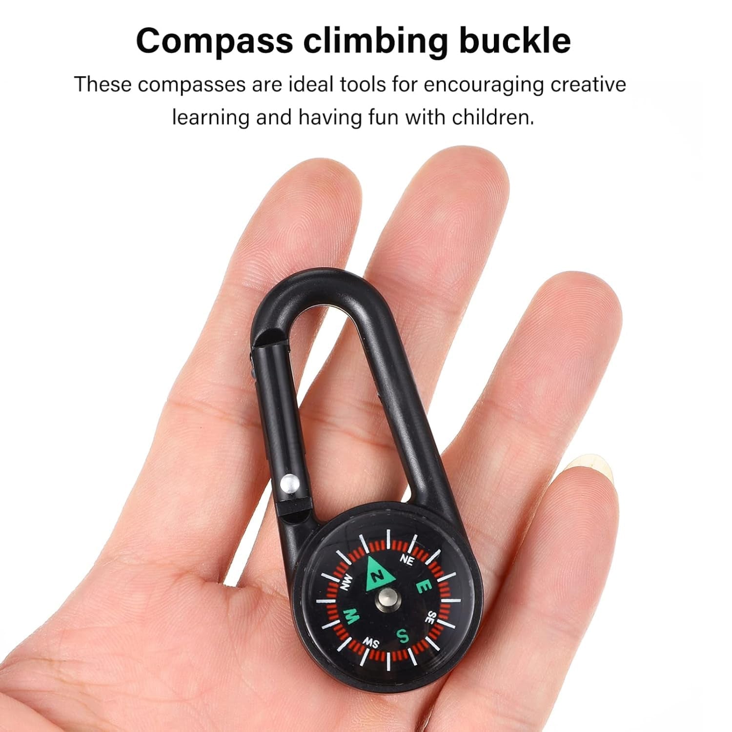 Clip Snap Hook Mini Compass (1 Pc / Mix Design) Your Brand